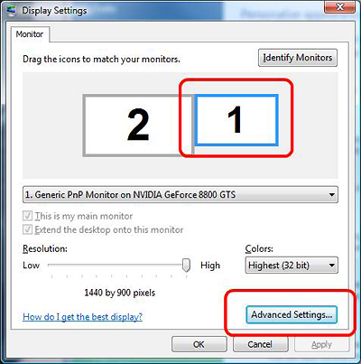 Advanced Settings